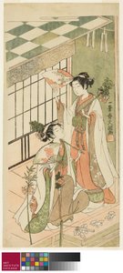 Helligdomsdanserne av Ippitsusai Bunchō