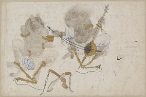 To demoner, lenket, 1400-tallet av Iranian Master