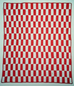 Patchwork quilt (tekstil) av Irish School
