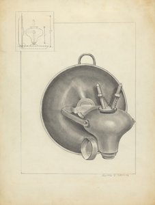 Lampe av Irving D. Genin