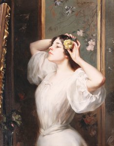 The Yellow Rose, ca. 1900 (olje på lerret)