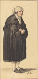 En London-karakter av Isaac Cruikshank