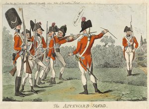 The Awkward Squad, 1793 (farget etsning)