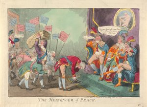 Der Friedensbote av Isaac Cruikshank