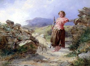 Den lille gjeterinnen av Isaac Henzell