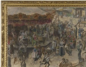 karusell i Amsterdam av Isaac Israels