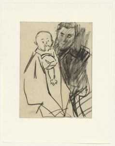 Mor med barn av Isaac Israels