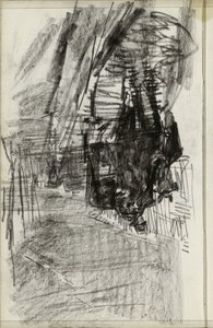 Vogner på gata av Isaac Israels