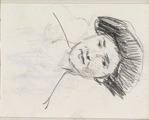 kvinnens hode av Isaac Israels