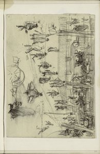 gående figurer av Isaac Israels