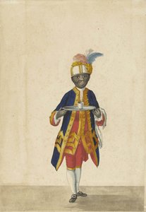 Tjener i livrei av Isaac Lodewijk La Fargue