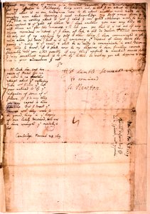 Brev skrevet av Isaac Newton, 28. november 1679