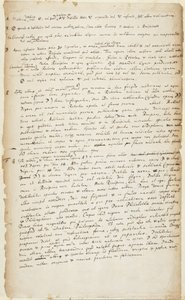 Registrering av et eksperiment i seks stadier som begynner med destillasjon etterfulgt av brenning, videre destillasjon, avkok, kalsinering og sublimering, ca. 1700 av Isaac Newton