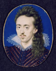 Dudley, 3rd Lord North (1581-1666) av Isaac Oliver