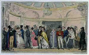 Forlater Operaen, pub. av C. Smith av Isaac Robert Cruikshank