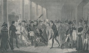 Etter Operaen, 1821, 1920. Kunstnere: Isaac Robert Cruikshank, George Cruikshank. av Isaac, Robert and George Cruikshank