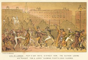 Livet i London av Isaac, Robert and George Cruikshank