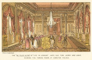Livets Ne Plus Ultra i London av Isaac, Robert and George Cruikshank