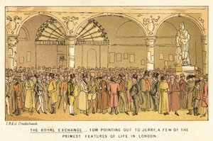 Den kongelige børsen av Isaac, Robert and George Cruikshank