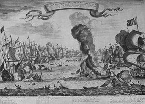 Slaget ved Barfleur, c1695, 1924