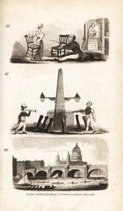 Chair-mender, News Boy, Flying Pieman og Blackfriar