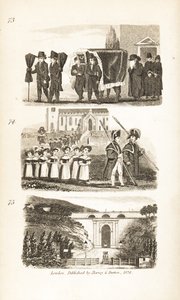 Begravelsen, Charity Children og Highgate Tunnel av Isaac Taylor