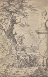 Town and Country Magazine - Frontispice for 1769 (1. utgave derfor ingen vol.nr.) av Isaac Taylor