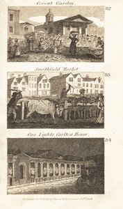Handler i Regency England: Covent Garden, Smithfield Market og gasslys på Carlton House av Isaac Taylor