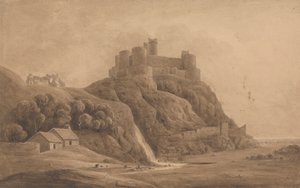 Harlech slott av Isaac Weld