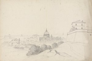Peterskirken og omegn, Roma av Isaac Weld