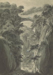Utsikt over Rock Bridge av Isaac Weld