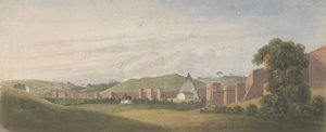 Walls of Rome: Aurelian Wall, med Cestius-pyramiden