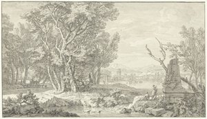 Arkadisk landskap av Isaac de Moucheron