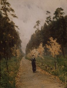 Høstdag. Sokolniki, 1879 av Isaak Ilyich Levitan