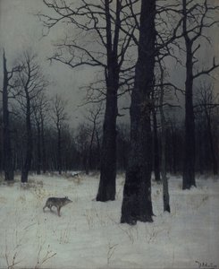 Skog om vinteren, 1885 av Isaak Ilyich Levitan