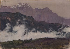 Alpene, 1897 av Isaak Ilyich Levitan