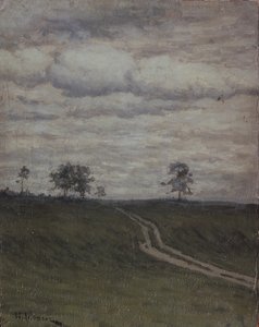Twilight, 1899 av Isaak Ilyich Levitan