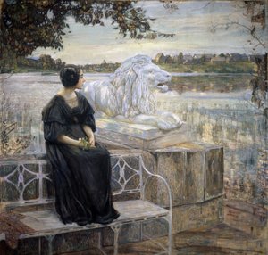 Portrett av kunstnerens kone. Maleri av Isaak Izrailevich Brodsky (Brodsky) (1884-1939), olje på lerret, 205 x 203,5 cm av Isaak Israilevich Brodsky