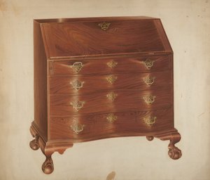 Skrivebord av Isadore Goldberg