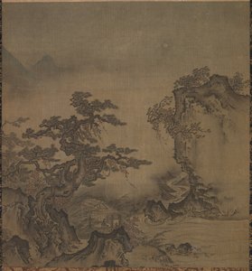 Landskap, andre halvdel av 1400-tallet. av Isho Tokugan