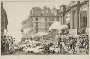 13 Vendemiaire. Napoleon Bonapartes Quelling of the Royalist Revolt ... i Paris, 1797.