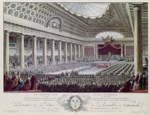 Åpning av General Estates i Versailles, 5. mai 1789