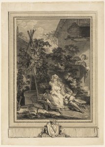 Den amorøse gartneren av Isidore Stanislas Helman