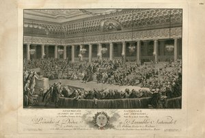 Natten til 4. august 1789 i nasjonalforsamlingen 1790.