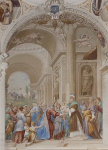Presentasjon av Jesus i tempelet, 1623-34