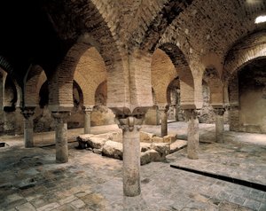 Arabiske bad i Jaén, hammam (tyrkisk bad) av Islamic School