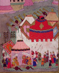 TSM H.1524 Siege of Vienna av Suleyman I (1494-1566) the Magnificent, i 1529, fra 