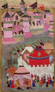 TSM H.1524 Siege of Vienna av Suleyman I (1494-1566) the Magnificent, i 1529, fra 
