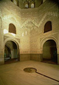 The Room of the Two Sisters (Sala de las Dos Hermanas) 1300-tallet