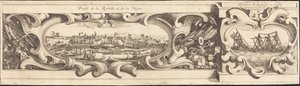 Beleiringen av La Rochelle [plate 16 av 16; sett består av 1952.8.97-112] av Israel Henriet or Abraham Bosse after Jacques Callot